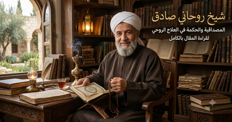 شيخ روحاني صادق يقبل الدفع كامل بعد النتيجة