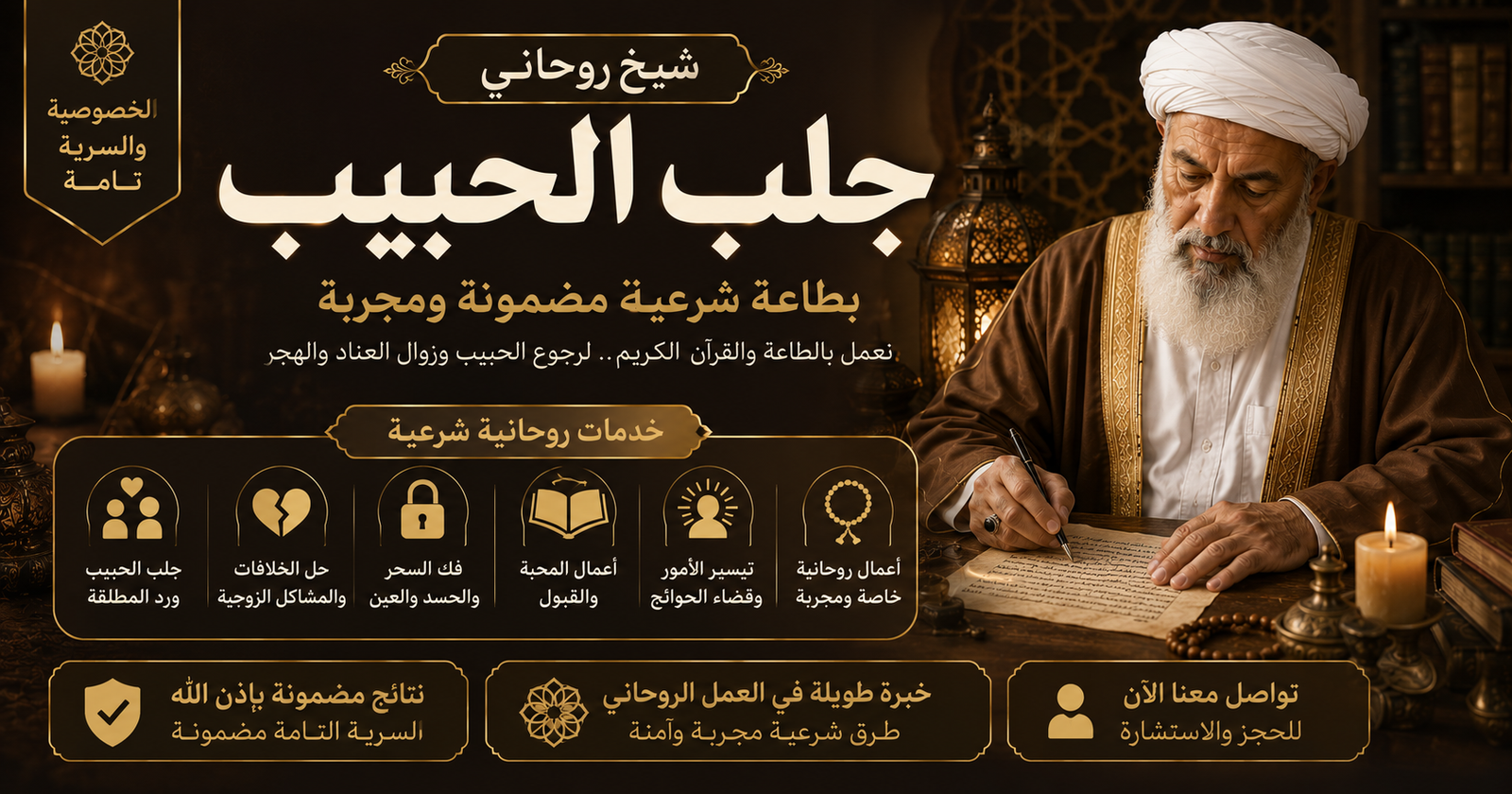 شيخ روحاني لجلب الحبيب مجانا
